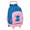 Safta Stitch Lio Mochila con Carro - Extraible - 33L - Portabotellas - Tarjeta de Identificacion Personal - Cremallera con Doble