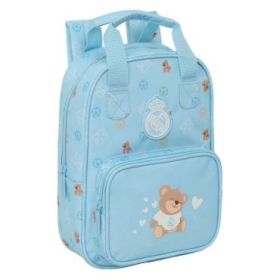 Safta Real Madrid Preescolar Mochila Infantil - Tarjeta de Identificacion Personal - Bolsillo Frontal - Hombreras Acolchadas - 2