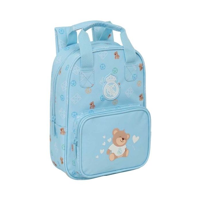 Safta Real Madrid Preescolar Mochila Infantil - Tarjeta de Identificacion Personal - Bolsillo Frontal - Hombreras Acolchadas - 2