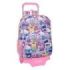 Safta Hello Kitty and Friends Mochila con Carro - Extraible - Portabotellas - Bolsillo Frontal - Cremallera con Doble Tirador -