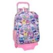 Safta Hello Kitty and Friends Mochila con Carro - Extraible - Portabotellas - Bolsillo Frontal - Cremallera con Doble Tirador -