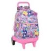 Safta Hello Kitty and Friends Mochila con Carro - Extraible - 33L - Portabotellas - Tarjeta de Identificacion Personal - Ruedas