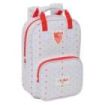 Safta Sevilla FC Preescolar Mochila Infantil - Tarjeta de Identificacion Personal - Bolsillo Frontal - Hombreras Acolchadas - 20