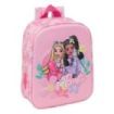 Safta Barbie Mochila Guarderia 3D - 6L - Cremallera - Asa de Mano - 22x27x10cm - Color Rosa