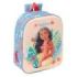 Safta Vaiana Mochila Guarderia 3D - 6L - Cremallera - Asa de Mano - 22x27x10cm - Color Azul