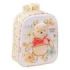 Safta Winnie the Pooh Mochila Guarderia 3D - 6L - Cremallera - Asa de Mano - 22x27x10cm - Color Amarillo Pastel