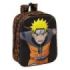 Safta Naruto Mochila Guarderia 3D - 6L - Cremallera - Asa de Mano - 22x27x10cm - Color Negro y Naranja