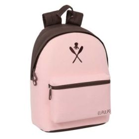 Safta el Pulpo Mochila para Portatiles hasta 14.1  - Bolsillo para Tablet hasta 10.6  - Asa de Mano - Bolsillo Frontal - Acolcha