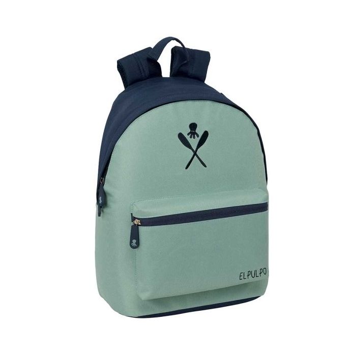 Safta el Pulpo Mochila para Portatiles hasta 14.1  - Bolsillo para Tablet hasta 10.6  - Asa de Mano - Bolsillo Frontal - Acolcha