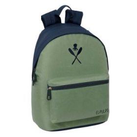Safta el Pulpo Mochila para Portatiles hasta 14.1  - Bolsillo para Tablet hasta 10.6  - Asa de Mano - Bolsillo Frontal - Acolcha