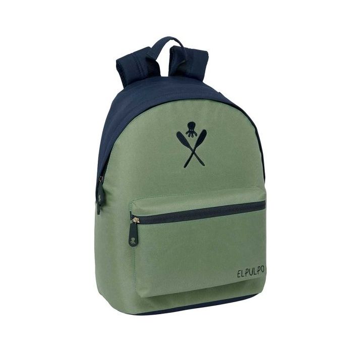 Safta el Pulpo Mochila para Portatiles hasta 14.1  - Bolsillo para Tablet hasta 10.6  - Asa de Mano - Bolsillo Frontal - Acolcha