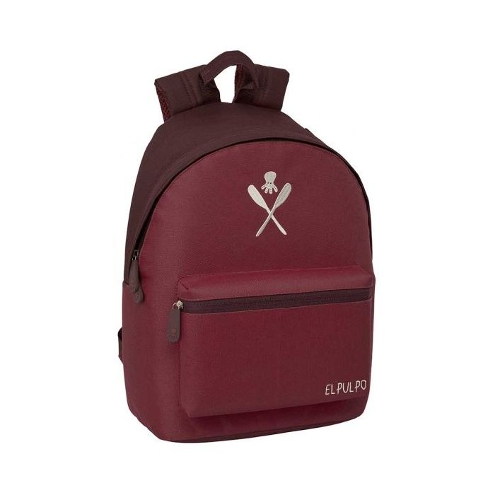 Safta el Pulpo Mochila para Portatiles hasta 14.1  - Bolsillo para Tablet hasta 10.6  - Asa de Mano - Bolsillo Frontal - Acolcha
