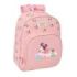Safta Minnie Mouse Baby Mochila Infantil - Portabotellas - Bolsillo Frontal - Asa de Mano - Adaptable a Carro - Hombreras Acolch