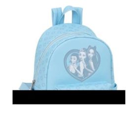 Safta K-Pop Demon Hunters Secret Mini Mochila - Bolsillo Frontal y Lateral - Cremallera - Hombreras Ajustables - Asa Superior -