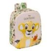 Safta el Rey Leon Mochila Guarderia 3D - 6L - Cremallera - Asa de Mano - 22x27x10cm - Color Melocoton Claro