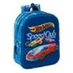 Safta Hot Wheels Mochila Guarderia 3D - 6L - Cremallera - Asa de Mano - 22x27x10cm - Color Azul Marino