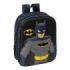 Safta Batman Mochila Guarderia 3D - 6L - Cremallera - Asa de Mano - 22x27x10cm - Color Negro