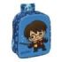Safta Harry Potter Mochila Guarderia 3D - 6L - Cremallera - Asa de Mano - 22x27x10cm - Color Azul