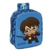 Safta Harry Potter Mochila Guarderia 3D - 6L - Cremallera - Asa de Mano - 22x27x10cm - Color Azul