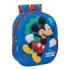 Safta Mickey Mouse Mochila 3D - Portabotellas - Hombreras Acolchadas - Asa de Mano Superior - 27x33x10cm - Color Azul Oscuro