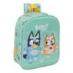 Safta Bluey Mochila Guarderia 3D - 6L - Cremallera - Asa de Mano - 22x27x10cm - Color Menta