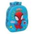 Safta Spidey Mochila 3D - Portabotellas - Hombreras Acolchadas - Asa de Mano Superior - 27x33x10cm - Color Azul