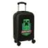 Safta Minecraft Maleta Trolley de Cabina de 20  - Candado de Combinacion - Asa Extensible - Interior Forrado - Ruedas Dobles 360