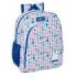 Safta Miffy Bunny Mochila - Adaptable a Carro - Bolsillo Frontal - Portabotellas - Cremallera con Doble Tirador - Asa de Mano -