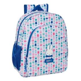 Safta Miffy Bunny Mochila - 15L - Adaptable a Carro - Bolsillo Frontal - Portabotellas - Cremallera con Doble Tirador - Asa de M