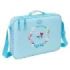 Safta Blackfit8 Petalos Maletin con Cremallera - Bandolera Ajustable - Asa Forrada - Doble Tirador - Fondo Semirigido - 38x28x6c
