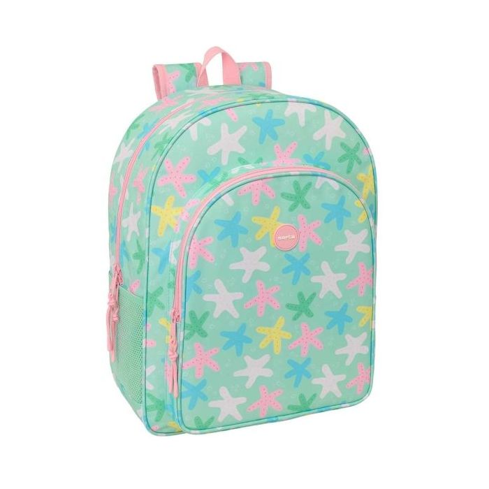 Safta Estrellas Mochila - Adaptable a Carro - Bolsillo Frontal - Portabotellas - Cremallera con Doble Tirador - Asa de Mano - Ho