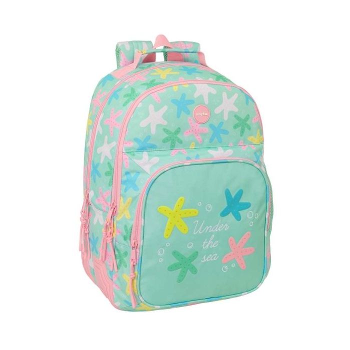 Safta Estrellas Mochila - Adaptable a Carro - Bolsillo Frontal - Portabotellas - Cremallera con Doble Tirador - Asa de Mano - Ho