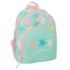 Safta Estrellas Mini Mochila - Bolsillo Frontal y Trasero - Cremallera - Hombreras Ajustables - Asa Superior - Compacta y Ligera