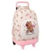 Safta Capibara Mochila con Carro - Extraible - 33L - Portabotellas - Tarjeta de Identificacion Personal - Cremallera con Doble T