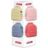Safta Basics - 8 Ganchos - 16 Mochilas Incluidas - Carton Reciclado - 42x160x42cm - Colores Surtidos
