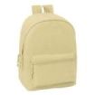 Safta Basic Mochila para Portatiles hasta 15.6  - Bolsillo para Tablet hasta 11  - Antirrobo - Asa de Mano - Conector USB - Crem