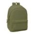 Safta Basic Mochila para Portatiles hasta 15.6  - Bolsillo para Tablet hasta 11  - Antirrobo - Asa de Mano - Conector USB - Crem