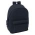 Safta Basic Mochila para Portatiles hasta 15.6  - Bolsillo para Tablet hasta 11  - Antirrobo - Asa de Mano - Conector USB - Crem