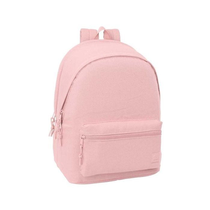 Safta Basic Mochila para Portatiles hasta 15.6  - Antirrobo - Bolsillo para Tablet hasta 11  - Asa de Mano - Conector USB - Acol