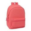 Safta Basic Marsala Mochila para Portatiles hasta 15.6  - Bolsillo para Tablet hasta 11  - Antirrobo - Asa de Mano - Conector US