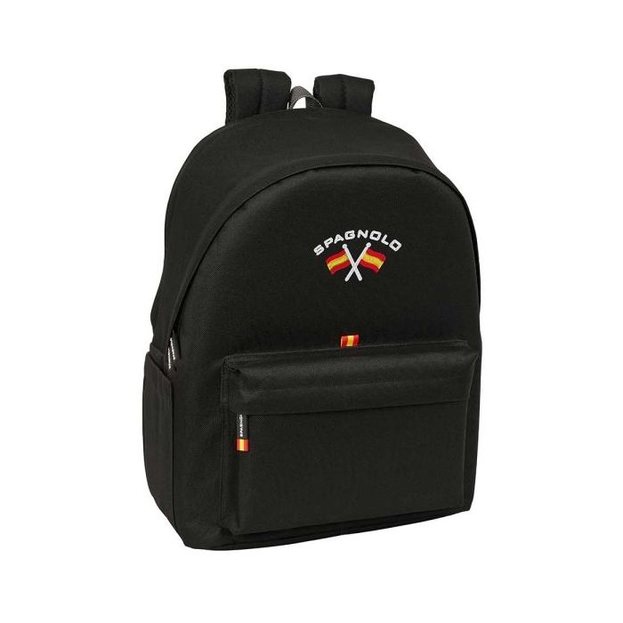 Safta Spagnolo Mochila para Portatiles hasta 15.6  - Antirrobo - Bolsillo para Tablet hasta 11  - Asa de Mano - Conector USB - A