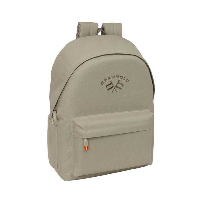 Safta Spagnolo Mochila para Portatiles hasta 15.6  - Bolsillo para Tablet hasta 11  - Antirrobo - Asa de Mano - Conector USB - C
