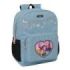 Safta K-Pop Demon Hunters Huntr/X Mochila - Adaptable a Carro - Bolsillo Frontal - Hombreras y Espalda Acolchada - Cremallera co