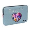Safta K-Pop Demon Hunters Huntr/X Funda para Portatil hasta 15.6  - Interior Acolchado - Cremallera con Doble Cursor - 39.5x27.5