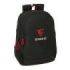 Safta Sevilla FC Mochila - 23L - Adaptable a Carro - Espalda Acolchada - Portabotellas - Cremallera con Doble Tirador - Asa de M