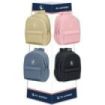 Safta el Ganso Basics - 8 Ganchos - 16 Mochilas Incluidas - Carton Reciclado - 42x160x42cm - Colores Surtidos