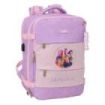 Safta K-Pop Demon Hunters Iconic Mochila de Cabina - Bolsillo para Portatil hasta 15.6  - Portabotellas - USB - Zapatillero - Tr