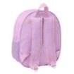 Safta K-Pop Demon Hunters Iconic Mochila 3D - Portabotellas - Hombreras Acolchadas - Asa de Mano Superior - 27x33x10cm - Color L