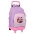 Safta K-Pop Demon Hunters Iconic Mochila con Carro - Extraible - 33L - Portabotellas - Tarjeta de Identificacion Personal - Dobl