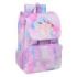 Safta K-Pop Demon Hunters Artist Mochila Extensible - Solapa - Cierre con Cordon - Portabotellas - Bolsillo Frontal - Detalles R